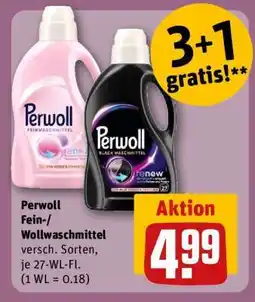 REWE Perwoll Fein-/Wollwaschmittel Angebot