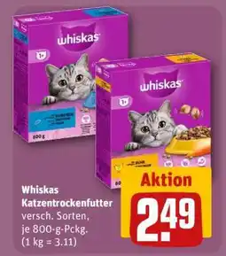 REWE Whiskas Katzentrockenfutter Angebot
