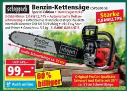 Norma Benzin-Kettensäge CSP5300 SE Angebot