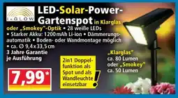Norma LED-Solar-Power-Gartenspot Angebot