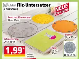 Norma Filz-Untersetzer Angebot