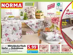 Norma bella casa Mitteldecke/Tischläufer oder Dekokissen Angebot