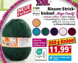 Norma Riesen-Strickknäuel 'Mega Family' Angebot