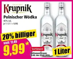 Norma Krupnik Polnischer Wódka Angebot