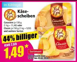 Norma Käsescheiben Angebot