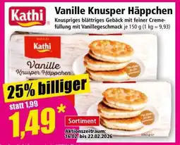 Norma Vanille Knusper Häppchen Angebot