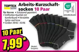 Norma Arbeits-Kurzschaftsocken 10 Paar Angebot