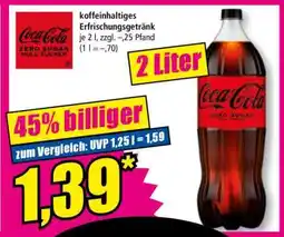 Norma Coca-Cola Zero Sugar Angebot
