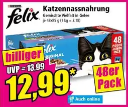Norma felix Katzennassnahrung Angebot
