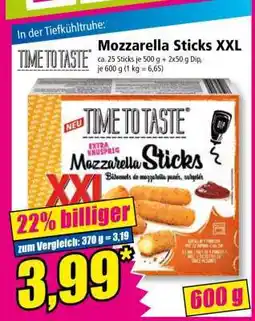 Norma Mozzarella-Sticks XXL Angebot
