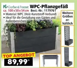 Norma WPC-Pflanzgefäß Angebot