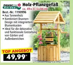 Norma Holz-Pflanzgefäß Angebot