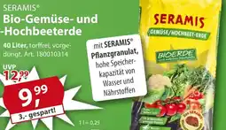 Sonderpreis Baumarkt SERAMIS Bio-Gemüse- und Hochbeeterde Angebot