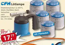 Sonderpreis Baumarkt CFH Lötlampe Angebot