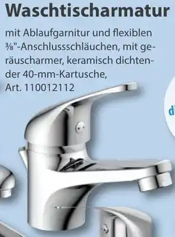Sonderpreis Baumarkt Waschtischarmatur Angebot