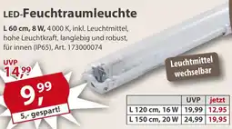 Sonderpreis Baumarkt LED-Feuchtraumleuchte Angebot