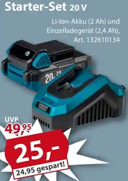 Sonderpreis Baumarkt Starter-Set 20 V Angebot