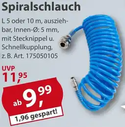 Sonderpreis Baumarkt Spiralschlauch Angebot