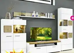 Möbel Boss Wohnwand Fun Plus Angebot