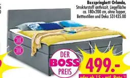 Möbel Boss Boxspringbett Orlando Angebot