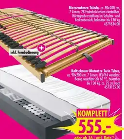 Möbel Boss Matratzen-Set Angebot
