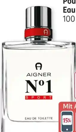 Rossmann Aigner No 1 Sport Pour Homme EdT Angebot