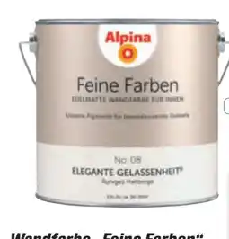 toom Baumarkt Alpina Wandfarbe Feine Farben Angebot