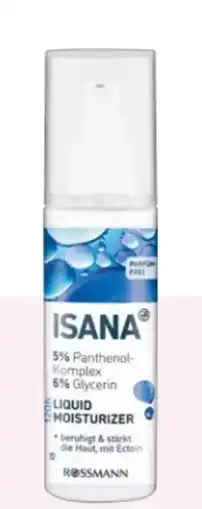 Rossmann Isana Liquid Moisturizer 120 h Angebot