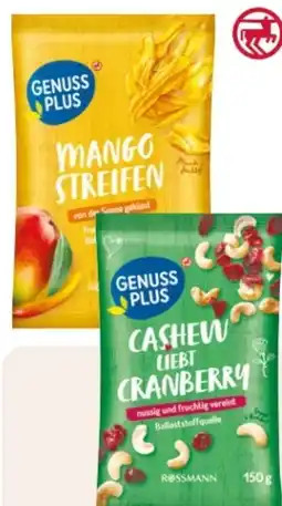 Rossmann Genuss Plus Mango-Streifen Angebot