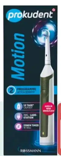 Rossmann Prokudent Elektrische Zahnbürste Motion Angebot