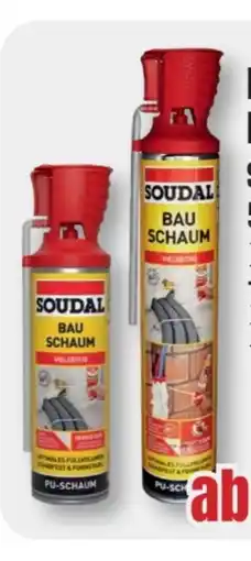 B1 Discount Baumarkt Soudal PU Montageschaum B2 Angebot