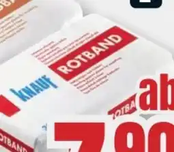 B1 Discount Baumarkt Knauf Rotband Haftputzgips Angebot