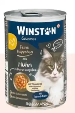 Rossmann Winston Gourmet Katze Feine Häppchen Angebot