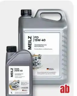 B1 Discount Baumarkt Meilz Motorenöl FD 15W-40 Angebot