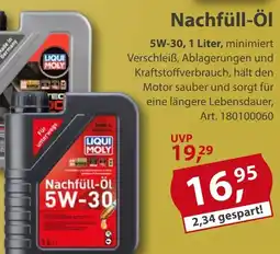 Sonderpreis Baumarkt LIQUI MOLY Nachfüll-Öl 5W-30 Angebot
