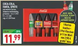 Marktkauf COCA-COLA, FANTA, SPRITE Angebot