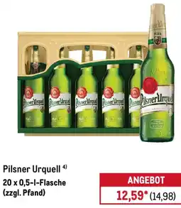 METRO Pilsner Urquell Angebot