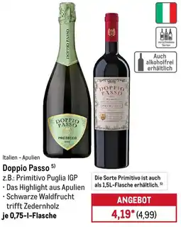 METRO Doppio Passo Angebot