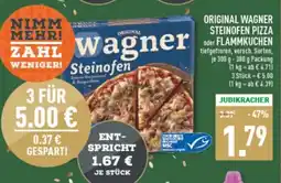 Marktkauf ORIGINAL WAGNER STEINOFEN PIZZA oder FLAMMKUCHEN Angebot
