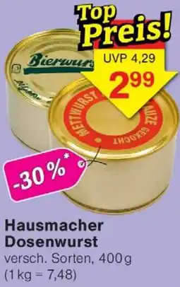 Jawoll Hausmacher Dosenwurst Angebot