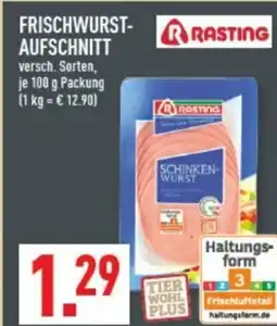 Marktkauf RASTING FRISCHWURST- AUFSCHNITT Angebot