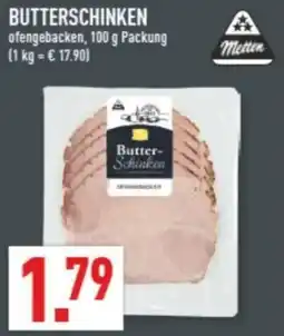 Marktkauf Metten BUTTERSCHINKEN Angebot