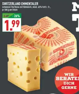Marktkauf SWITZERLAND EMMENTALER Angebot