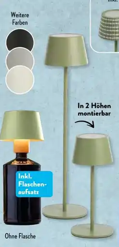 Aldi Süd Casalux LED-Akku Tischleuchte Angebot