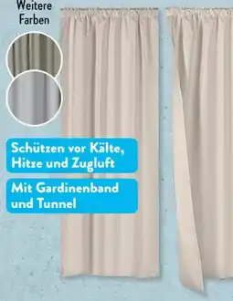 Aldi Süd Home Creation Thermo-Vorhänge Angebot