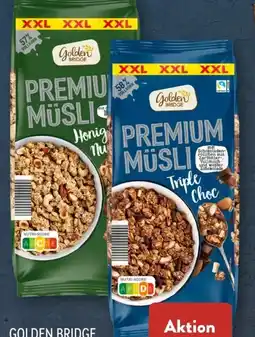 Aldi Süd Golden Bridge Premium-Müsli XXL Angebot