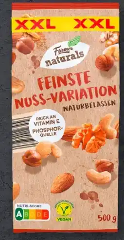 Aldi Süd Farmer naturals Feinste Nuss-Variation Angebot