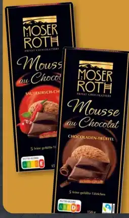 Aldi Süd Moser Roth Schokolade Mousse au Chocolat Angebot