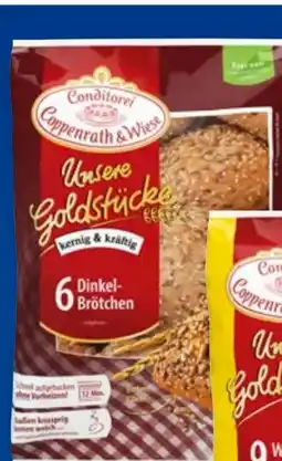 Aldi Süd Coppenrath & Wiese Unsere Goldstücke Dinkelbrötchen Angebot