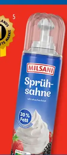 Aldi Süd Milsani Sprühsahne Angebot